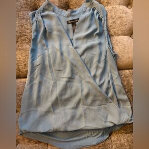 INC International Concepts Blue Sleeveless Top